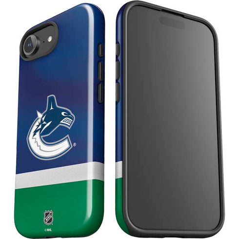 NHL Vancouver Canucks Jersey iPhone 16e Impact Case