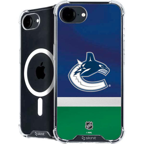 NHL Vancouver Canucks Jersey iPhone 16e MagSafe Case