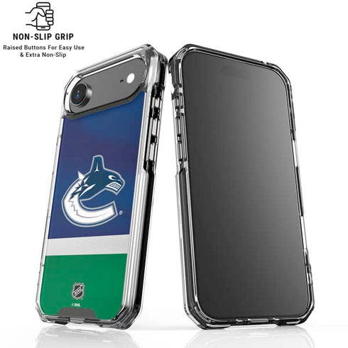 NHL Vancouver Canucks Jersey iPhone 17 Air Clear Case