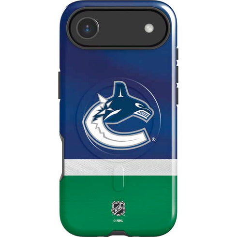 NHL Vancouver Canucks Jersey iPhone 17 Air Magsafe Impact Case