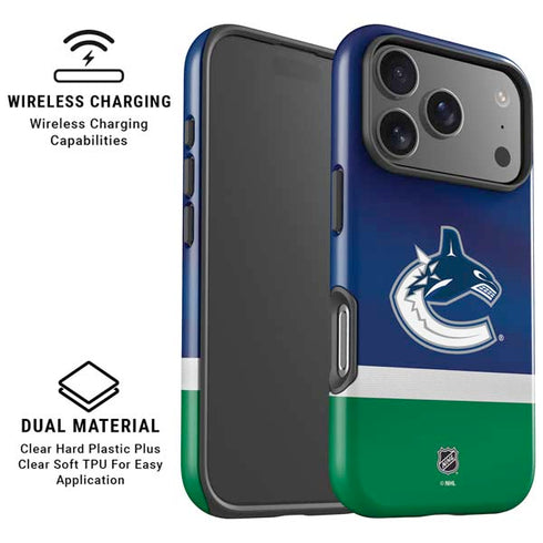 NHL Vancouver Canucks Jersey iPhone 17 Pro Magsafe Impact Case