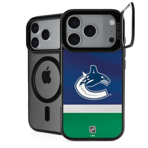 NHL Vancouver Canucks Jersey iPhone 17 Pro Max Kickstand Case