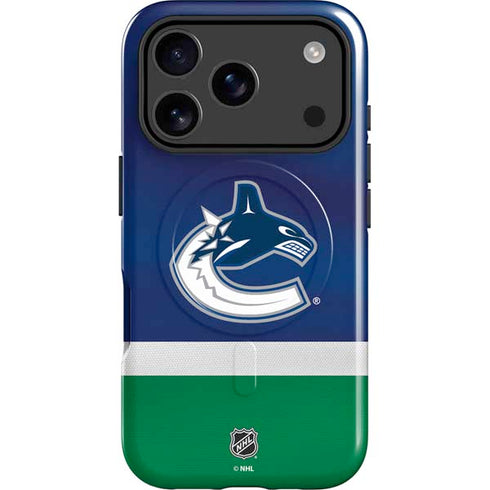 NHL Vancouver Canucks Jersey iPhone 17 Pro Max Magsafe Impact Case