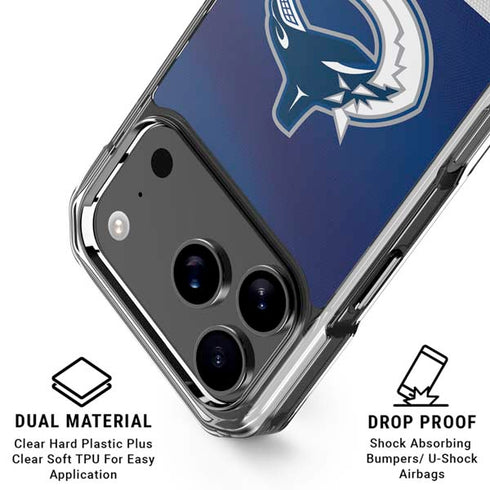 NHL Vancouver Canucks Jersey iPhone 18 Pro Clear Case