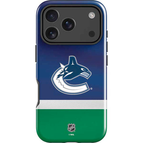 NHL Vancouver Canucks Jersey iPhone 18 Pro Impact Case