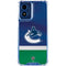 NHL Vancouver Canucks Jersey Moto G 5G (2024) Clear Case