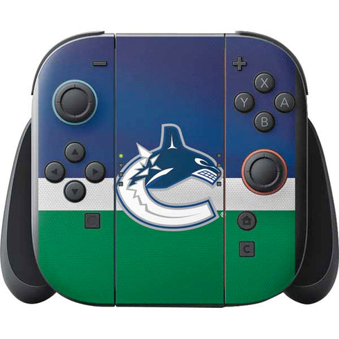 NHL Vancouver Canucks Jersey Nintendo Switch 2 (2025) with Joy-Con Skin