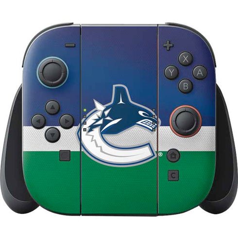 NHL Vancouver Canucks Jersey Nintendo Switch 2 (2025) Joy-Con Controller Skin
