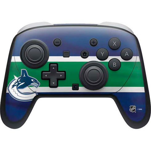 NHL Vancouver Canucks Jersey Nintendo Switch 2 (2025) Pro Controller Skin