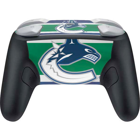 NHL Vancouver Canucks Jersey Nintendo Switch 2 (2025) Pro Controller Skin