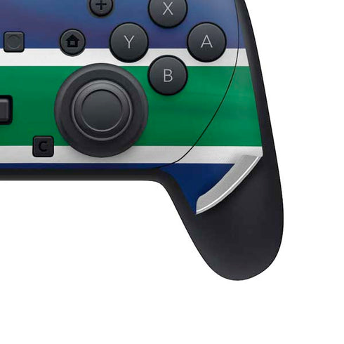NHL Vancouver Canucks Jersey Nintendo Switch 2 (2025) Pro Controller Skin