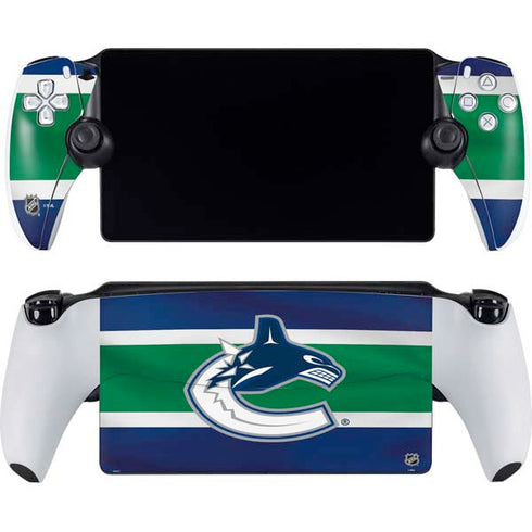NHL Vancouver Canucks Jersey PlayStation Portal Remote Player Skin