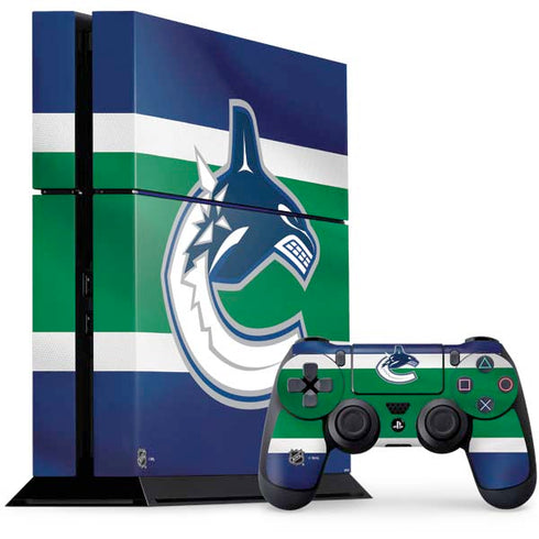 NHL Vancouver Canucks Jersey PlayStation PS4 Skins