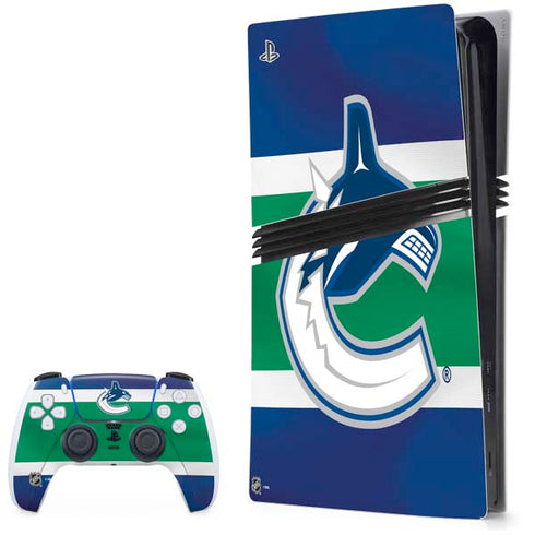 NHL Vancouver Canucks Jersey PlayStation PS5 Skins
