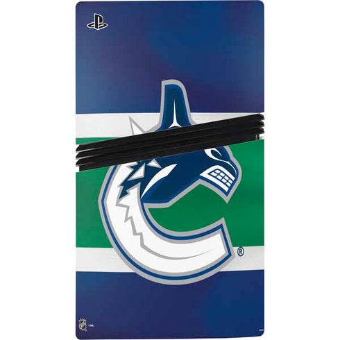 NHL Vancouver Canucks Jersey PS5 Pro Console Skin