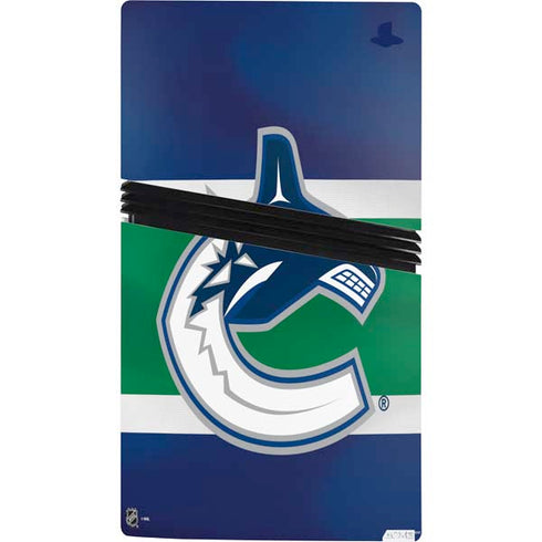 NHL Vancouver Canucks Jersey PS5 Pro Console Skin