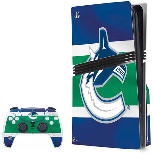 NHL Vancouver Canucks Jersey PlayStation PS5 Skins