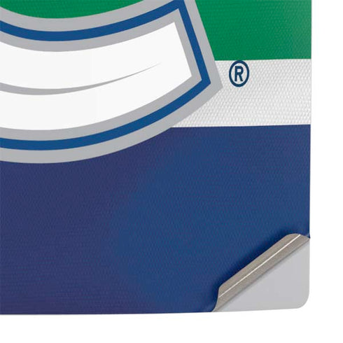 NHL Vancouver Canucks Jersey PS5 Slim Digital Edition Console Skin