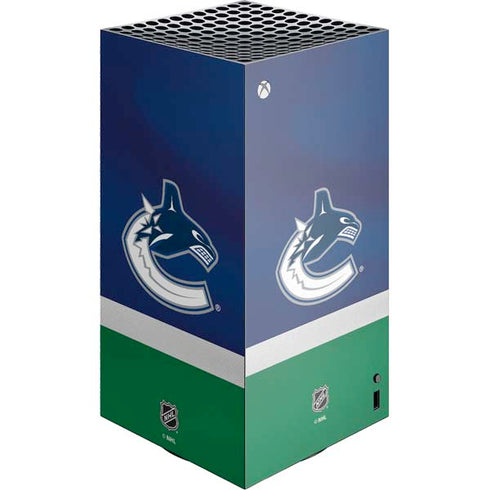 NHL Vancouver Canucks Jersey XBox Series X Digital Edition Console Skin