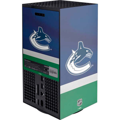 NHL Vancouver Canucks Jersey XBox Series X Digital Edition Console Skin