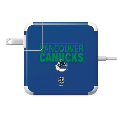 NHL Vancouver Canucks Lineup 85W Power Adapter (15 and 17 inch MacBook Pro Charger) Skin