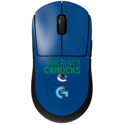 NHL Vancouver Canucks Lineup G Pro Wireless Gaming Mouse Skin
