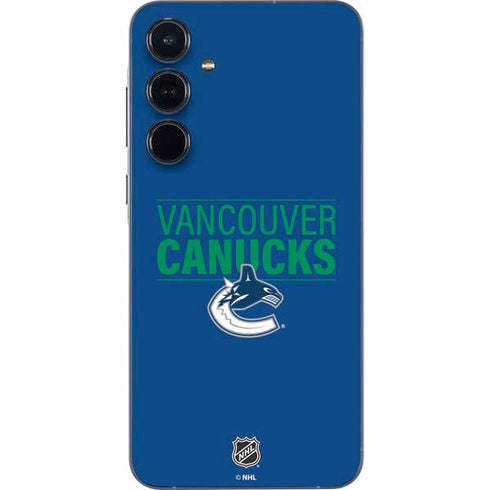 NHL Vancouver Canucks Lineup Galaxy A55 5G Skin