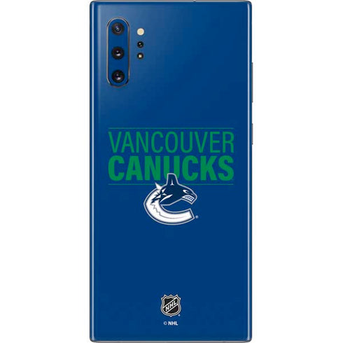 NHL Vancouver Canucks Lineup Galaxy Note 10 Plus Skin