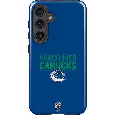 NHL Vancouver Canucks Lineup Galaxy S25 Impact Case