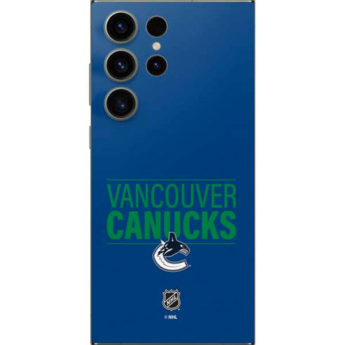 NHL Vancouver Canucks Lineup Galaxy S25 Ultra Skin