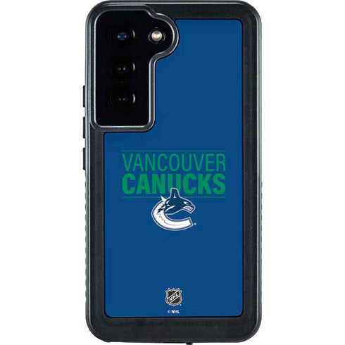 NHL Vancouver Canucks Lineup Galaxy S24 Waterproof Case