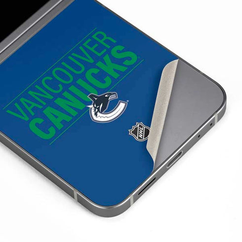 NHL Vancouver Canucks Lineup Galaxy Z Flip6 Skin