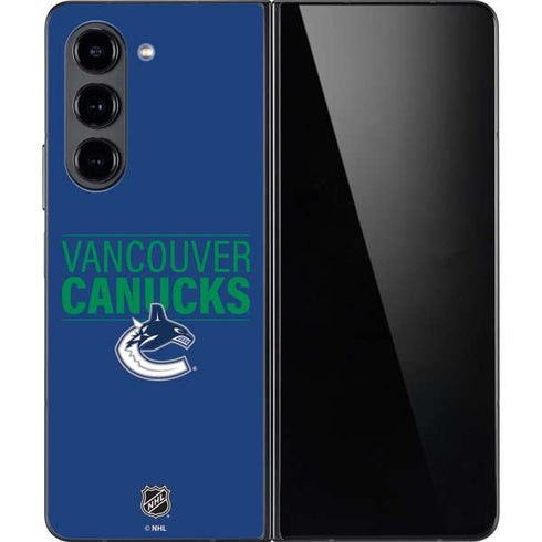 NHL Vancouver Canucks Lineup Galaxy Z Fold5 5G Skin