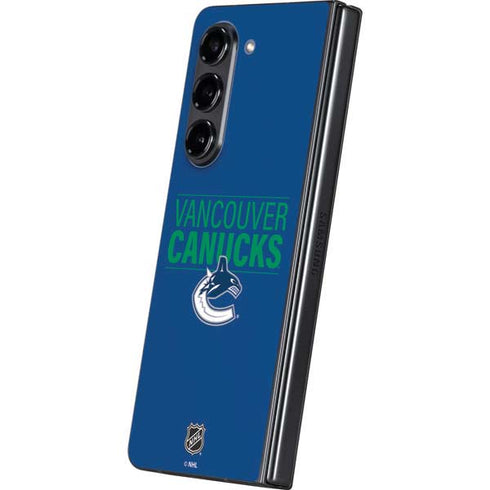 NHL Vancouver Canucks Lineup Galaxy Z Fold5 5G Skin