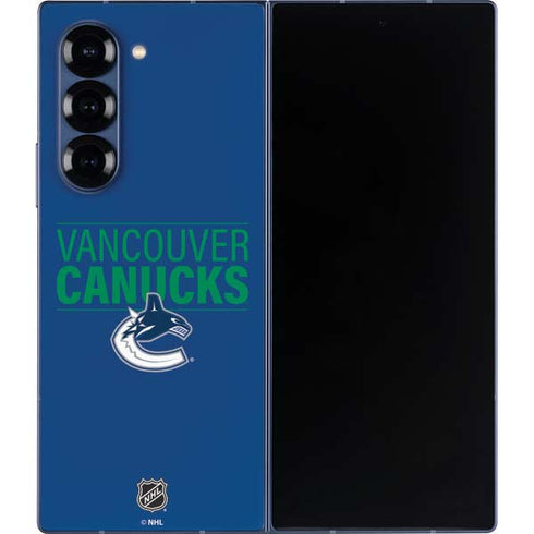 NHL Vancouver Canucks Lineup Galaxy Z Fold6 Skin