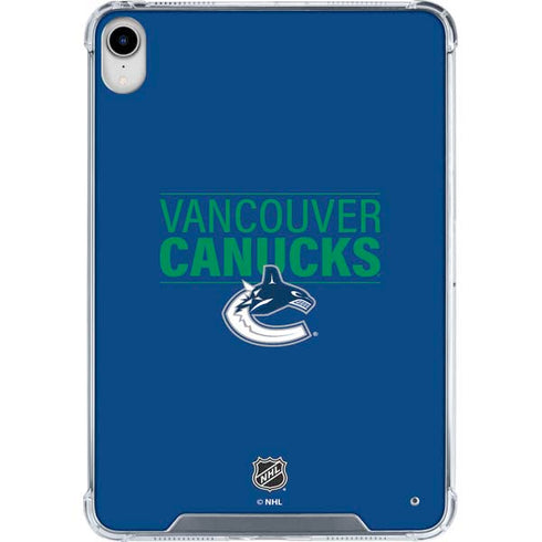 NHL Vancouver Canucks Lineup iPad 11th Gen (2025) Clear Case