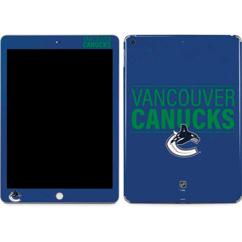 NHL Vancouver Canucks Lineup Apple iPad Skin