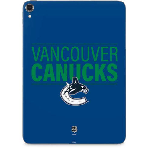 NHL Vancouver Canucks Lineup Apple iPad Pro Skin