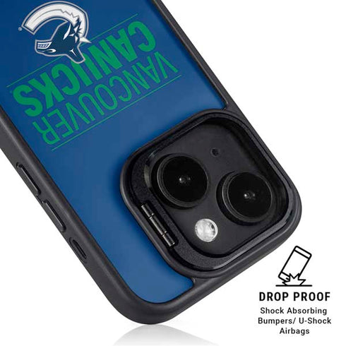 NHL Vancouver Canucks Lineup iPhone 15 Plus Kickstand Case