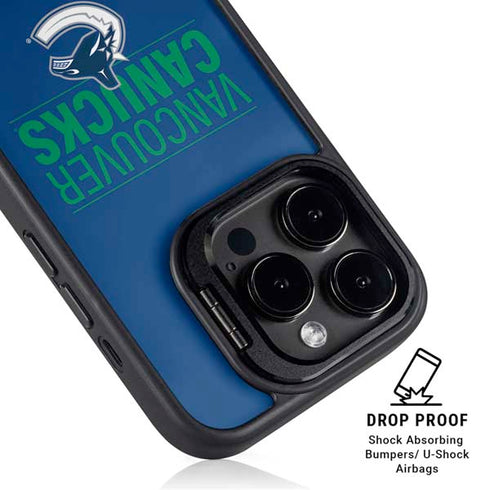 NHL Vancouver Canucks Lineup iPhone 15 Pro Max Kickstand Case