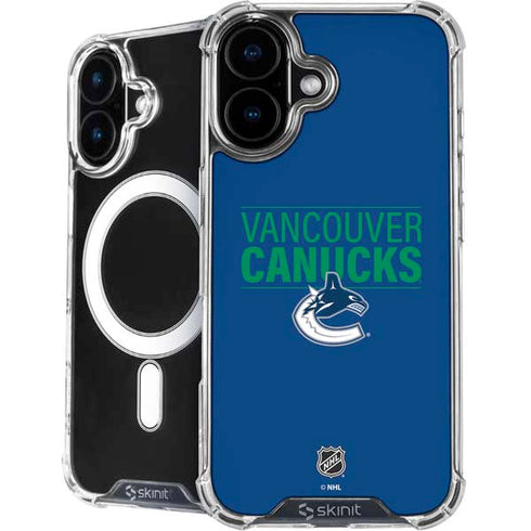 NHL Vancouver Canucks Lineup iPhone 16 MagSafe Case