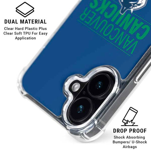 NHL Vancouver Canucks Lineup iPhone 16 MagSafe Case
