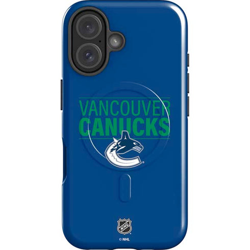 NHL Vancouver Canucks Lineup iPhone 16 Magsafe Impact Case