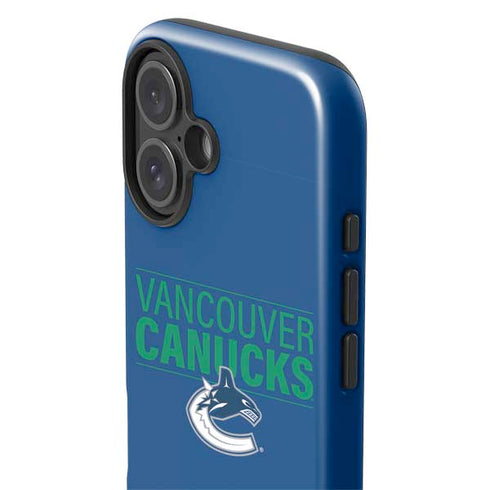 NHL Vancouver Canucks Lineup iPhone 16 Plus Impact Case