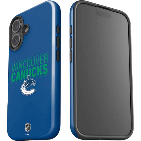NHL Vancouver Canucks Lineup iPhone 16 Plus Impact Case