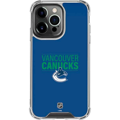 NHL Vancouver Canucks Lineup iPhone 16 Pro Clear Case