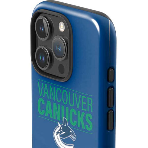 NHL Vancouver Canucks Lineup iPhone 16 Pro Impact Case