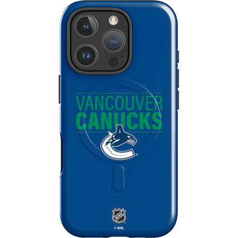 NHL Vancouver Canucks Lineup iPhone 16 Pro Magsafe Impact Case
