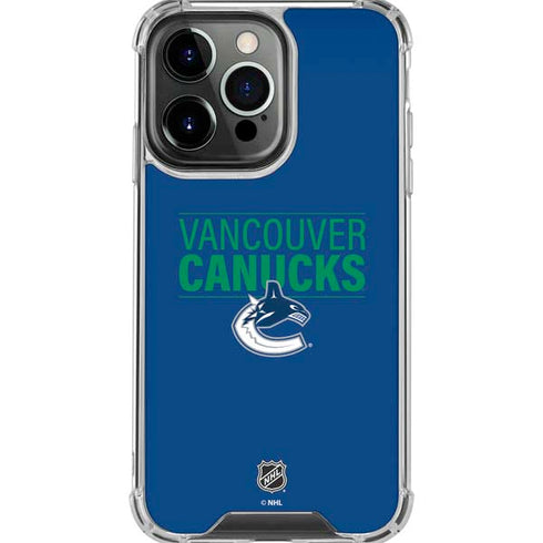 NHL Vancouver Canucks Lineup iPhone 16 Pro Max Clear Case