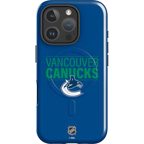 NHL Vancouver Canucks Lineup iPhone 16 Pro Max Magsafe Impact Case